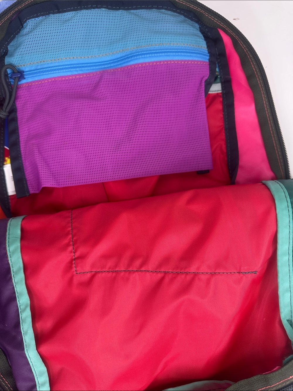 Cotopaxi Batac Del Día 16L Backpack One-of-a-Kind Multicolor Lightweight Daypack - Picture 5 of 7